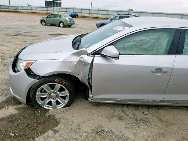 1G4GD5E30CF277098 - 2012 BUICK LACROSSE P SILVER photo 9