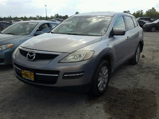 JM3TB28A980138736 - 2008 MAZDA CX-9 SILVER photo 2