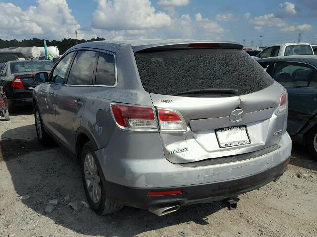 JM3TB28A980138736 - 2008 MAZDA CX-9 SILVER photo 3