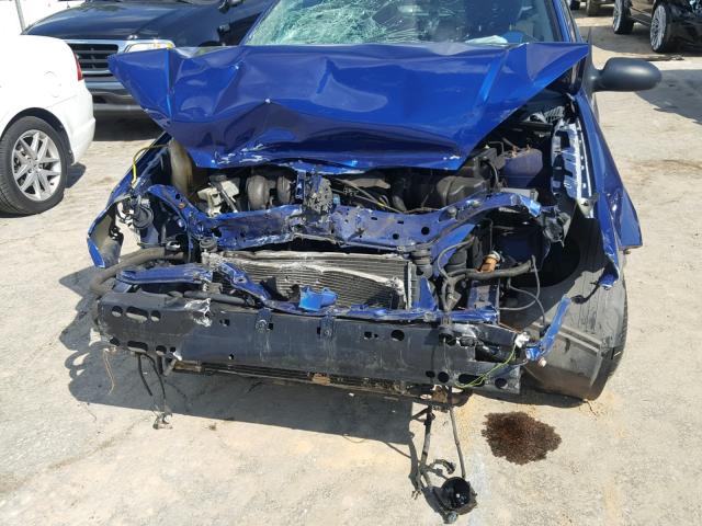 1FAFP31N36W160984 - 2006 FORD FOCUS ZX3 BLUE photo 9