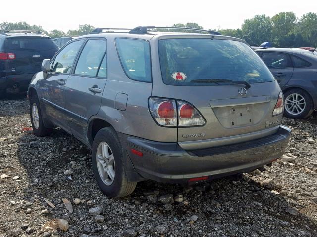 JTJHF10U420250044 - 2002 LEXUS RX 300 GRAY photo 3