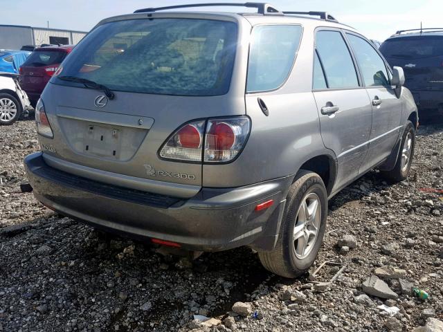 JTJHF10U420250044 - 2002 LEXUS RX 300 GRAY photo 4