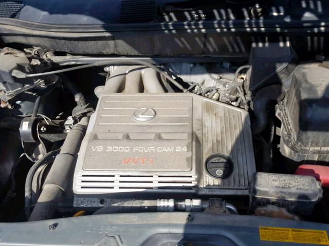 JTJHF10U420250044 - 2002 LEXUS RX 300 GRAY photo 7