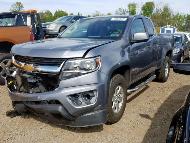 1GCHSBEN5J1169343 - 2018 CHEVROLET COLORADO GRAY photo 2