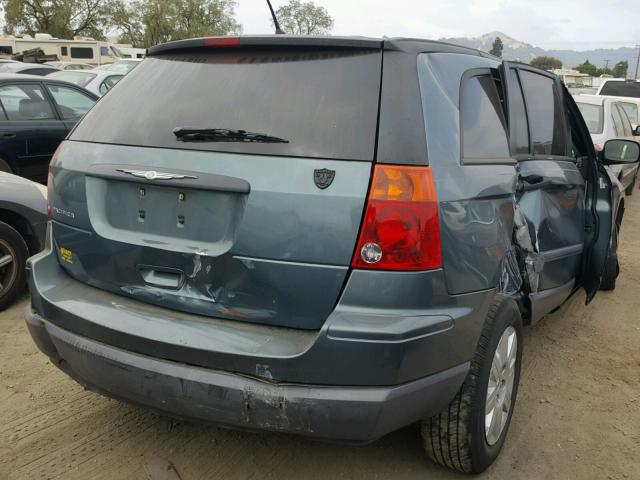 2A8GM48L47R130154 - 2007 CHRYSLER PACIFICA GREEN photo 4