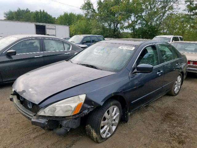 1HGCM66536A042139 - 2006 HONDA ACCORD EX GRAY photo 2