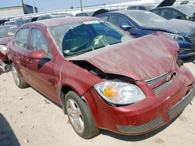 1G1AL58F677340877 - 2007 CHEVROLET COBALT LT RED photo 1