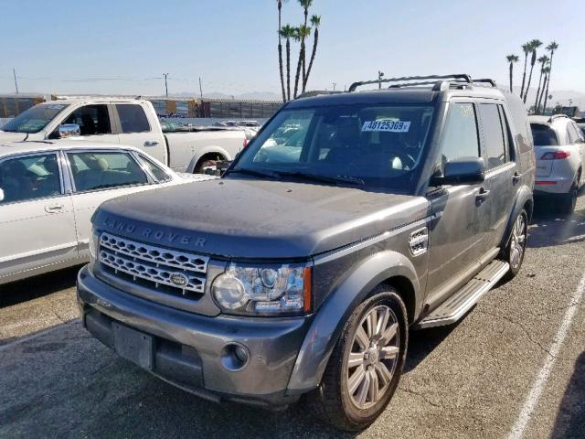 SALAG2D43DA685712 - 2013 LAND ROVER LR4 HSE GRAY photo 2