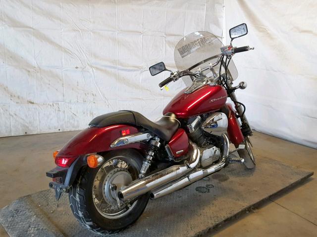 JH2RC53059K200940 - 2009 HONDA VT750 C2 RED photo 4