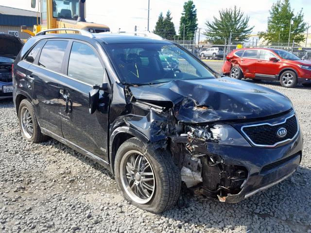 5XYKWDA28DG364407 - 2013 KIA SORENTO SX BLACK photo 1