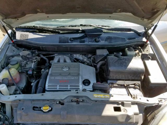 JT6GF10UXY0077824 - 2000 LEXUS RX 300 SILVER photo 7