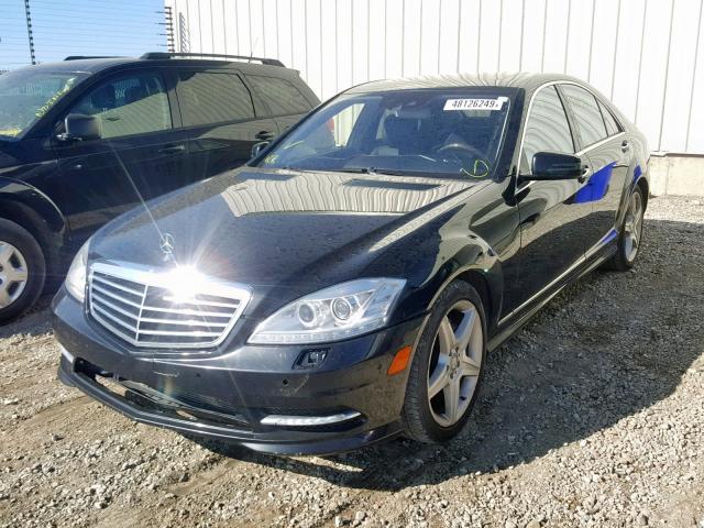 WDDNF8EB6AA331177 - 2010 MERCEDES-BENZ S 450 4MAT BLACK photo 2