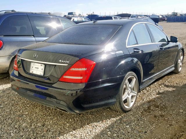 WDDNF8EB6AA331177 - 2010 MERCEDES-BENZ S 450 4MAT BLACK photo 4