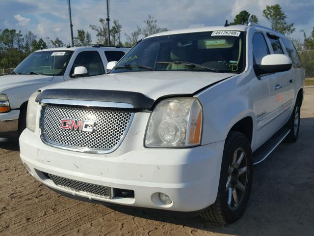 1GKFK66848J152037 - 2008 GMC YUKON XL D WHITE photo 2