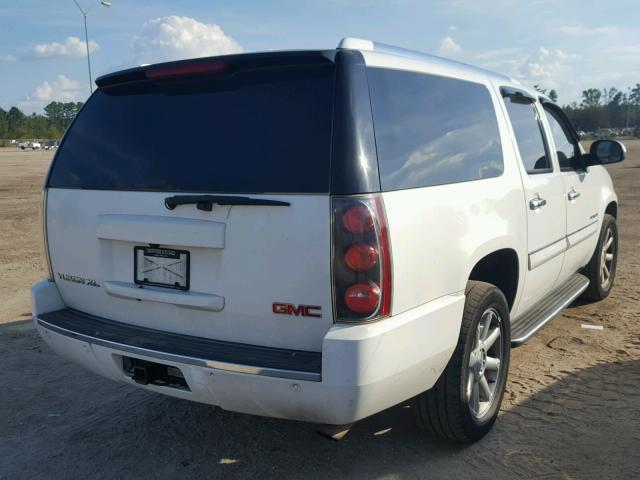 1GKFK66848J152037 - 2008 GMC YUKON XL D WHITE photo 4