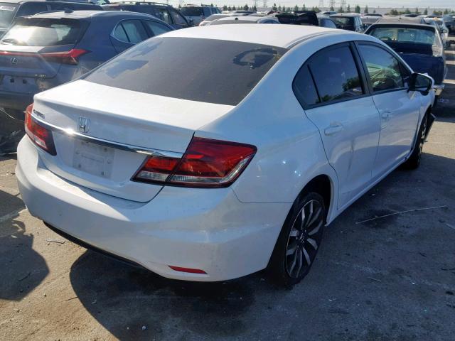 19XFB2F91FE237019 - 2015 HONDA CIVIC EXL 白色 照片 4