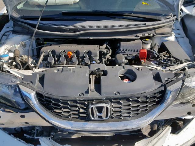 19XFB2F91FE237019 - 2015 HONDA CIVIC EXL 白色 照片 7