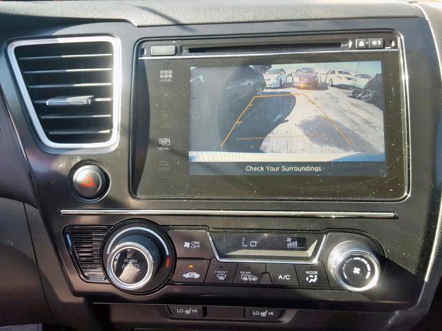 19XFB2F91FE237019 - 2015 HONDA CIVIC EXL 白色 照片 9