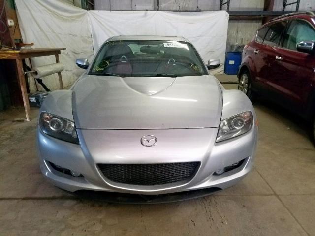 JM1FE173440106958 - 2004 MAZDA RX8 SILVER photo 9