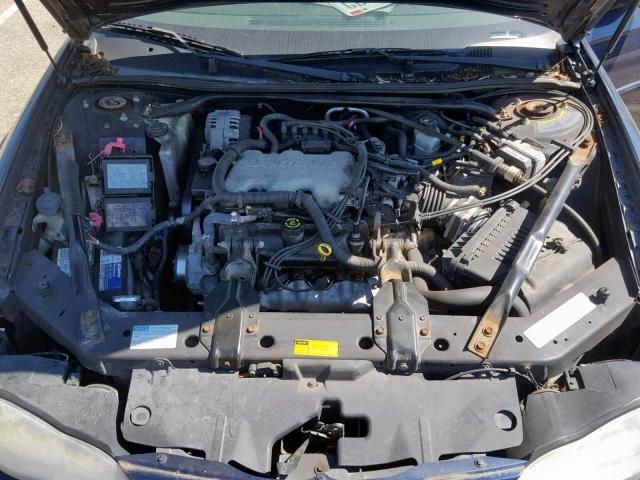 2G1WW12E619363992 - 2001 CHEVROLET MONTE CARL ლურჯი ფოტო 7