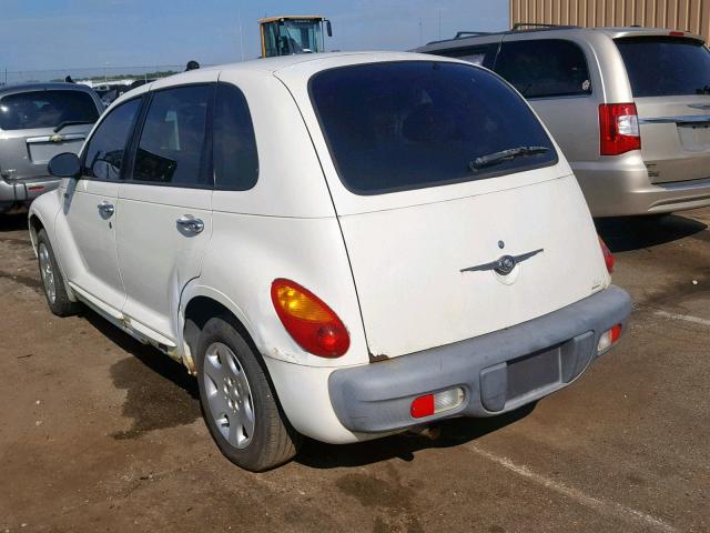 3C4FY4BB21T563287 - 2001 CHRYSLER PT CRUISER BEIGE photo 3