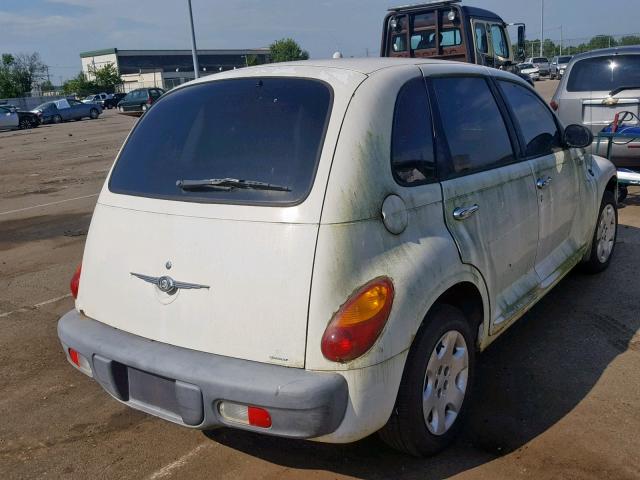 3C4FY4BB21T563287 - 2001 CHRYSLER PT CRUISER BEIGE photo 4