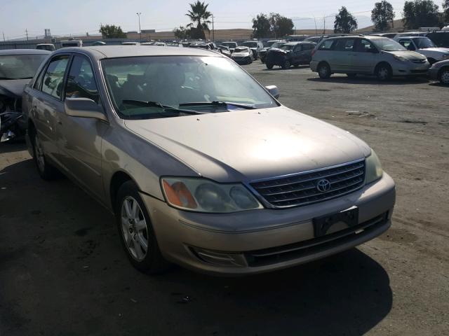 4T1BF28B93U334402 - 2003 TOYOTA AVALON XL TAN photo 1