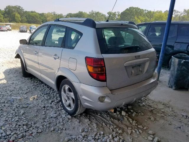 5Y2SL63825Z404599 - 2005 PONTIAC VIBE SILVER photo 3