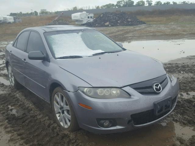 1YVHP80D865M34656 - 2006 MAZDA 6 S GRAY photo 1