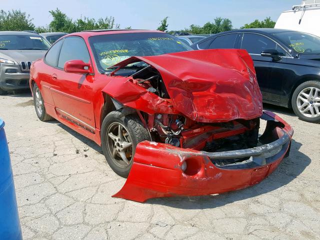 1G2WP12K11F139468 - 2001 PONTIAC GRAND PRIX RED photo 1