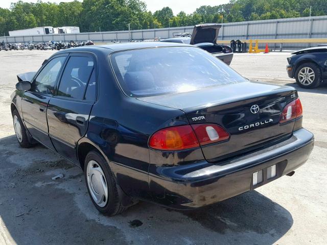 2T1BR12E6YC357990 - 2000 TOYOTA COROLLA VE BLACK photo 3