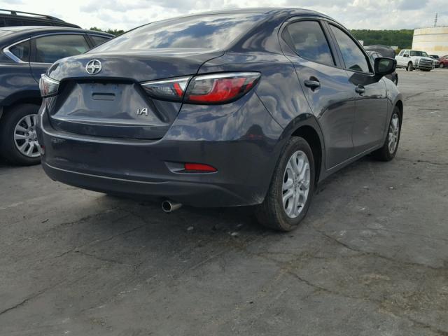 3MYDLBZV4GY113812 - 2016 TOYOTA SCION IA GRAY photo 4