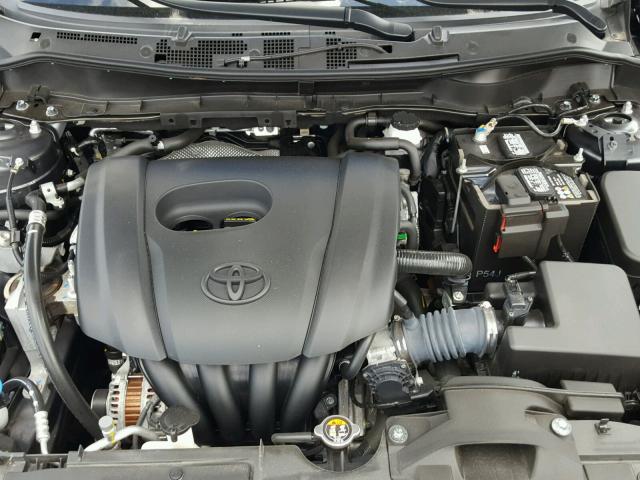 3MYDLBZV4GY113812 - 2016 TOYOTA SCION IA GRAY photo 7