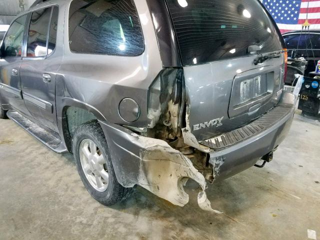 1GKET16SX56171424 - 2005 GMC ENVOY XL GRAY photo 10