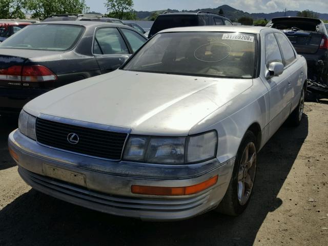 JT8UF11E3L0037563 - 1990 LEXUS LS 400 SILVER photo 2