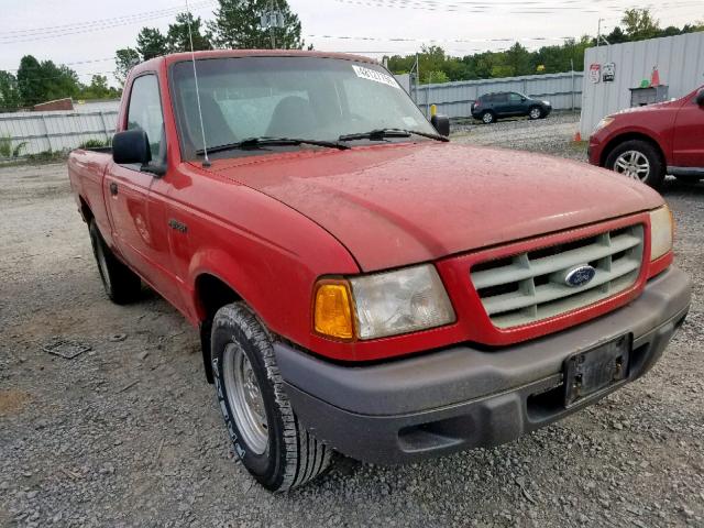 1FTYR10U31TA00771 - 2001 FORD RANGER RED photo 1