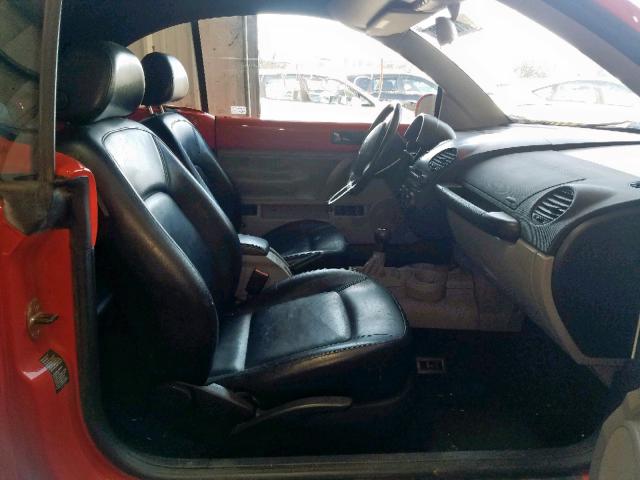 3VWCK21Y43M321402 - 2003 VOLKSWAGEN NEW BEETLE ნარინჯისფერი ფოტო 5