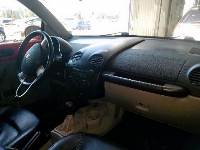 3VWCK21Y43M321402 - 2003 VOLKSWAGEN NEW BEETLE ნარინჯისფერი ფოტო 9