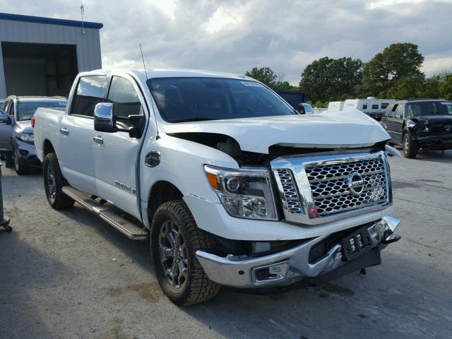 1N6BA1F48HN560947 - 2017 NISSAN TITAN XD S WHITE photo 1