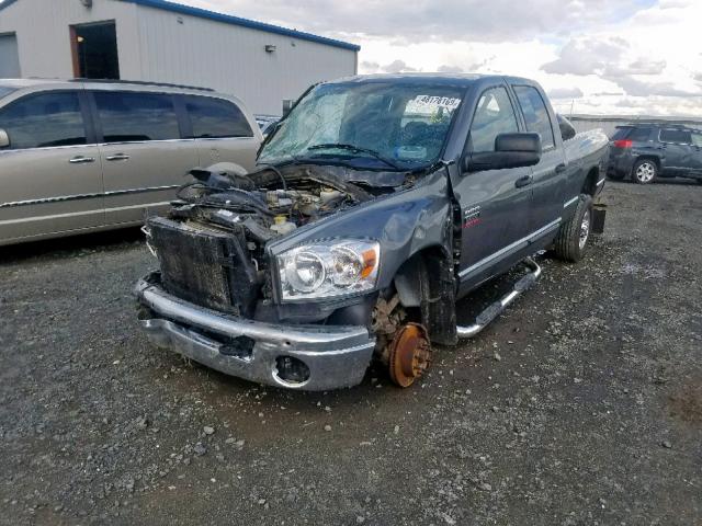 3D7KS28C77G747152 - 2007 DODGE RAM 2500 S Մոխրագույն լուսանկար 2