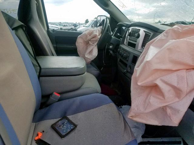 3D7KS28C77G747152 - 2007 DODGE RAM 2500 S Մոխրագույն լուսանկար 5