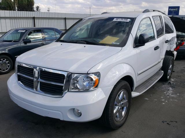 1D8HB58P67F558455 - 2007 DODGE DURANGO LI WHITE photo 2