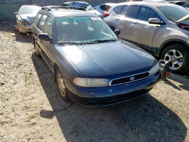 4S3BK6354S6317602 - 1995 SUBARU LEGACY L BLUE photo 1