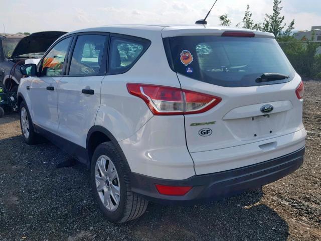 1FMCU0F75GUB08957 - 2016 FORD ESCAPE S WHITE photo 3