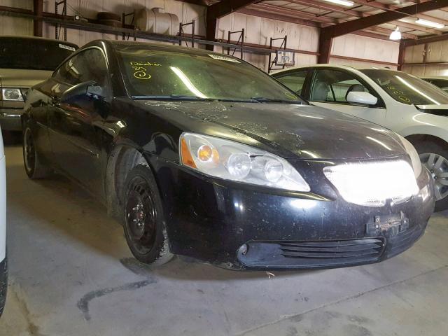 1G2ZH158464162580 - 2006 PONTIAC G6 GT BLACK photo 1