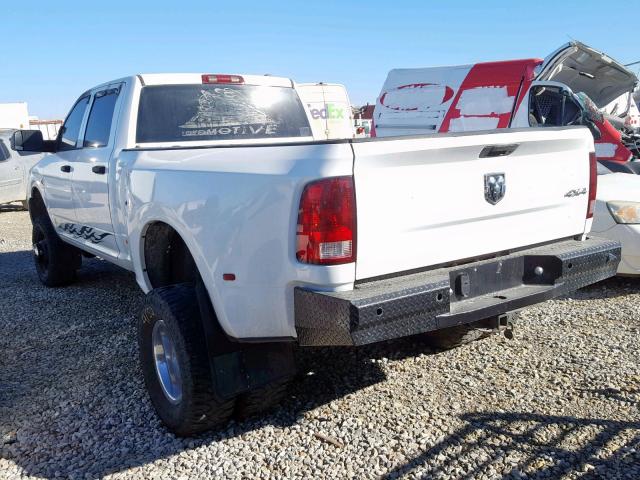 3C63DRGL1CG282808 - 2012 DODGE RAM 3500 S WHITE photo 3