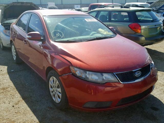 KNAFU4A21A5810907 - 2010 KIA FORTE EX RED photo 1