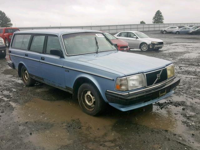 YV1AX8857J1807555 - 1988 VOLVO 245 DL BLUE photo 1