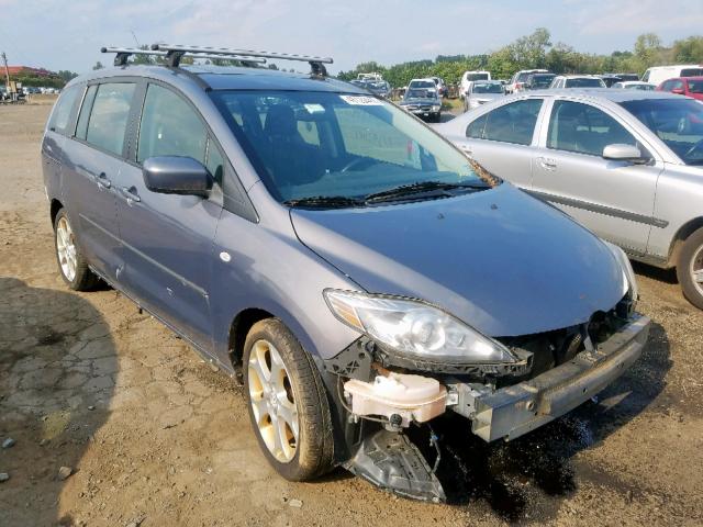 JM1CR29L690358065 - 2009 MAZDA 5 GRAY photo 1