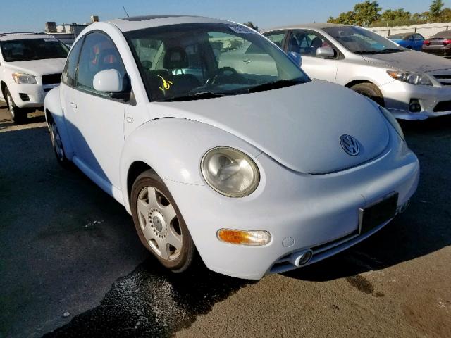 3VWCD21C4YM489238 - 2000 VOLKSWAGEN NEW BEETLE ლურჯი ფოტო 1